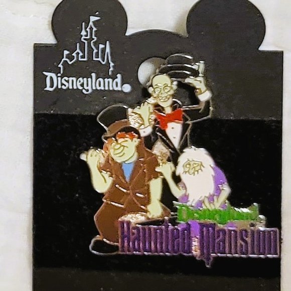 1st DISNEYLAND HAUNTED MANSION HITCHHIKING GHOSTS PIN 1998-Y2k ATTRACTION SERIES - Picture 2 of 4
